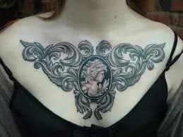 Chest Tattoos for women