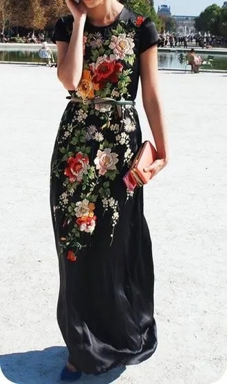 Embroidered Florals