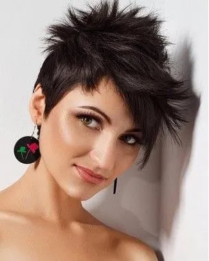 How to style short spiky hair