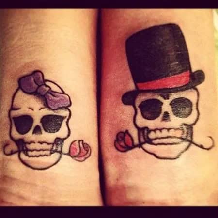 MR. & MRS. SKULL TATTOOS