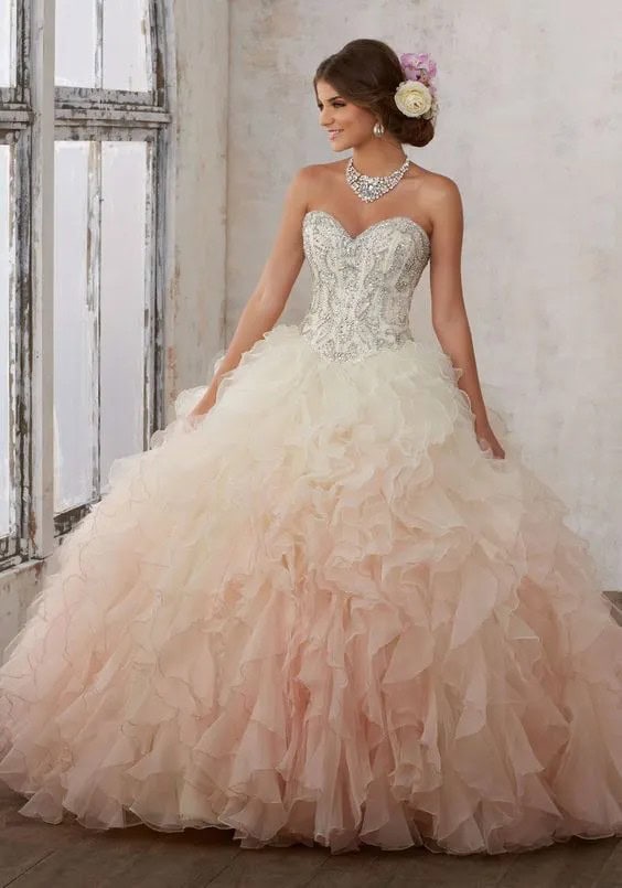 Pink Quinceanera Dress (Sweet and Romantic)