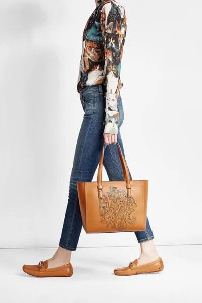 Floral Printed Silk Button Up Shirt with Blue Jeans & Leather Loafers