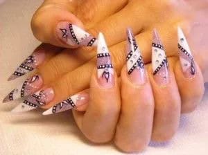 Mountain Peak Nail Shape