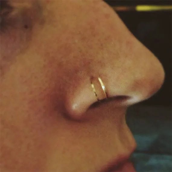 Nostril Piercing – Rings/Hoops