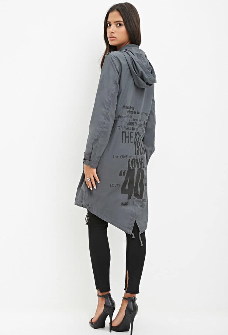 Longline Fishtail Jacket