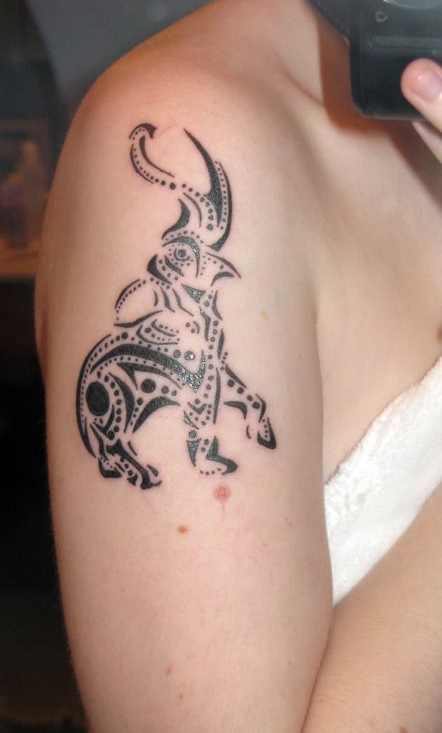 Tribal Elephant Tattoo