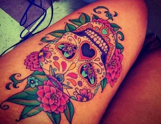 SUGAR SKULL TATTOOS