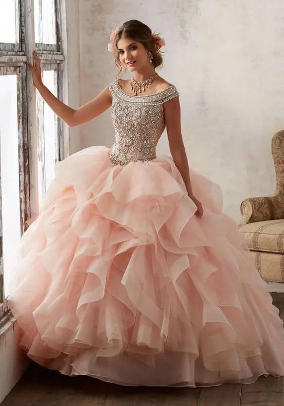 Pink Quinceanera Dress (Sweet and Romantic)