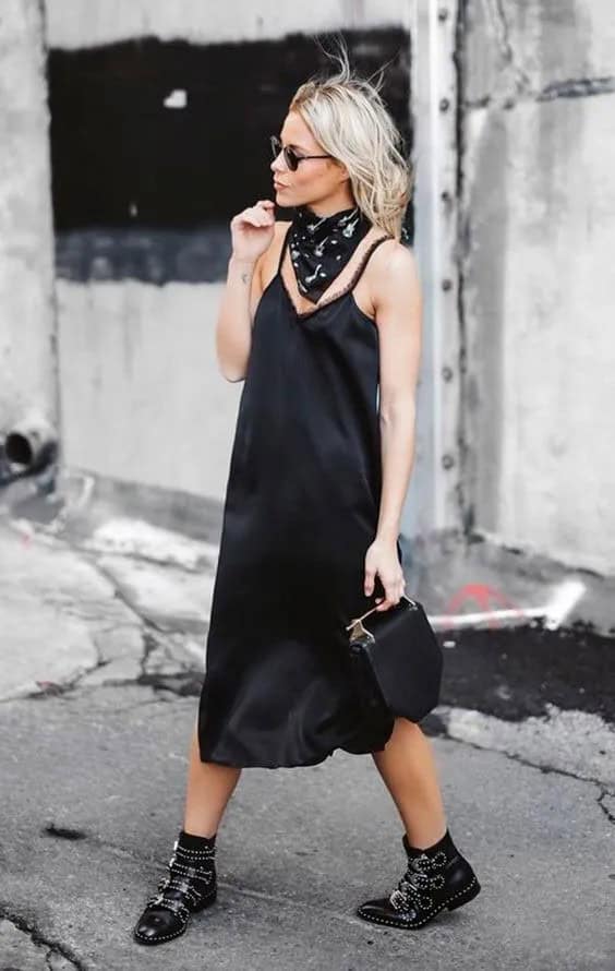 Minimalistic Black Dress