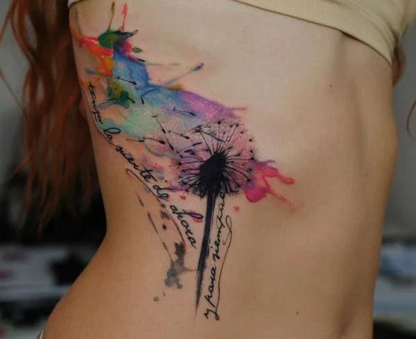 Flowers tattoo