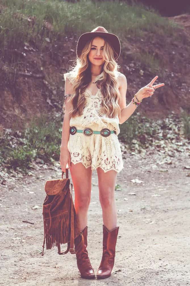 Boho chic fashion