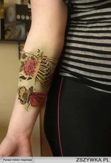 FLOWER SKULL TATTOOS