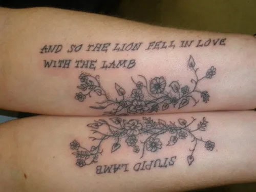 Awesome Couple Tattoos