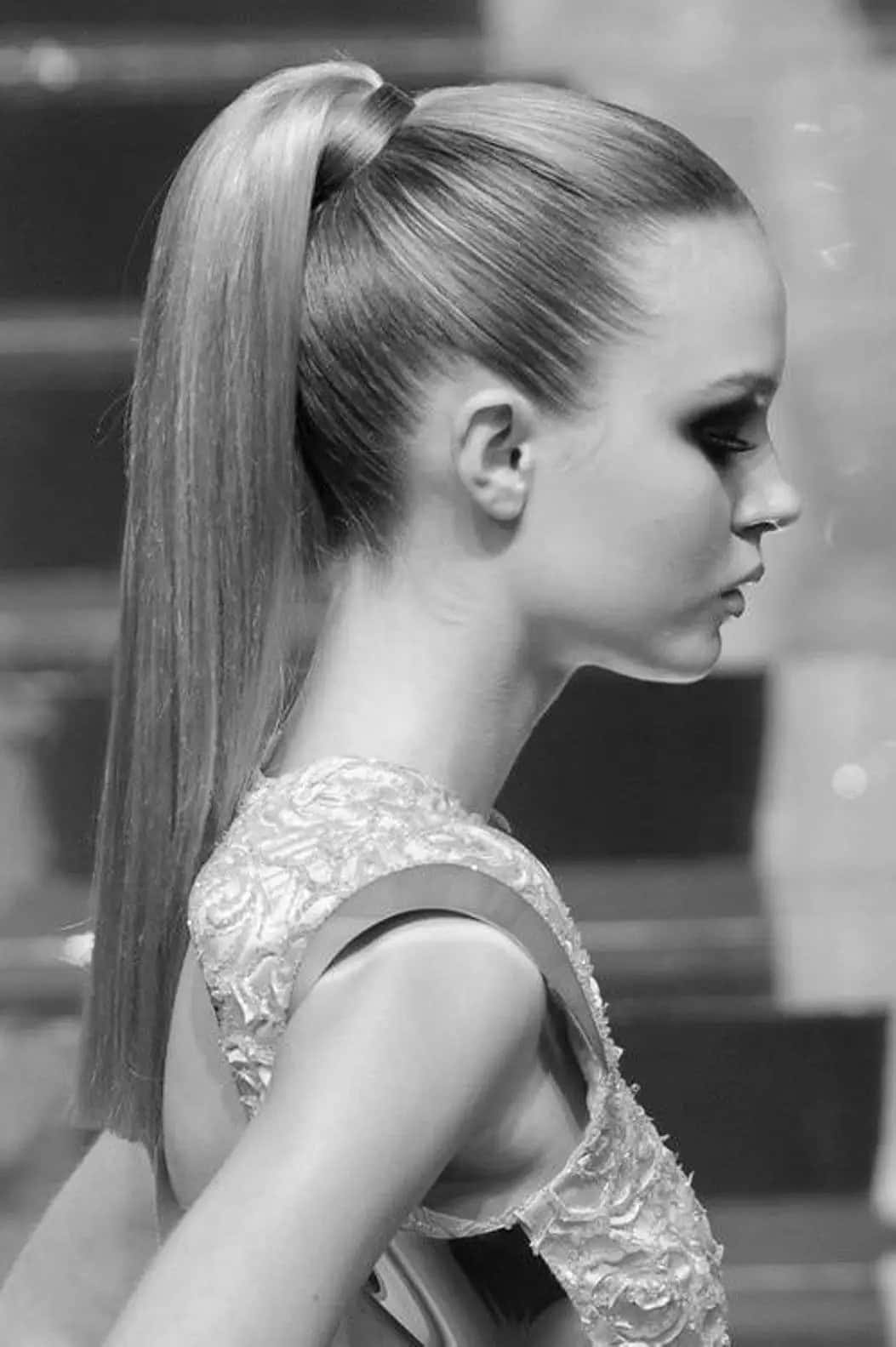 Sleek Ponytail