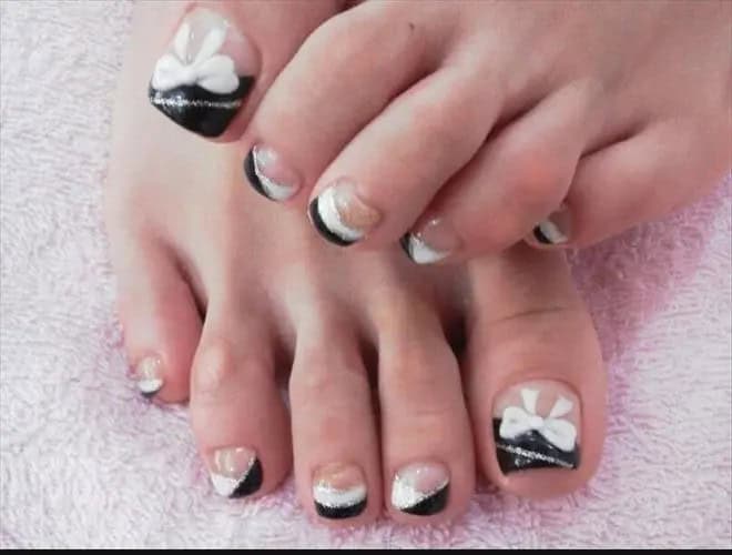 Flower nail designs for toes