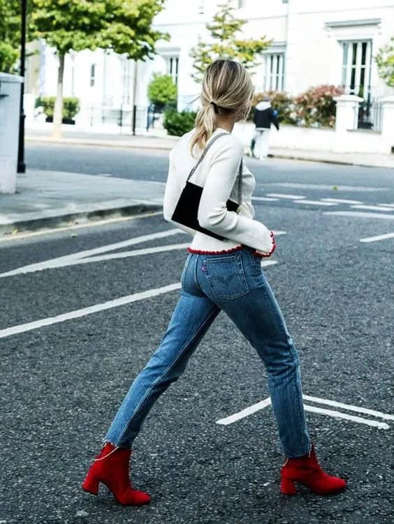 Red Booties