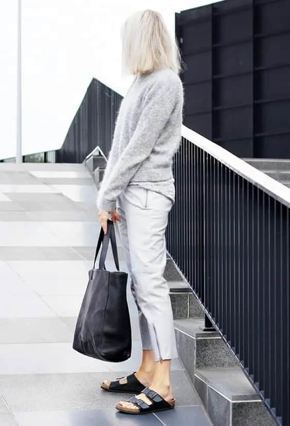 All-Grey Outfit