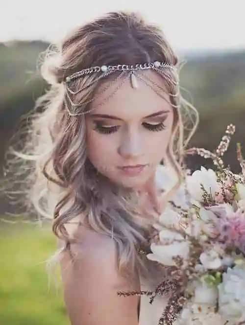 Boho wedding hairstyles