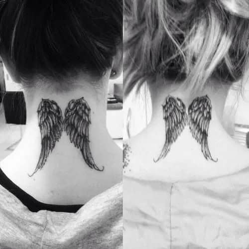 WING TATTOOS are the symbol of lightness and spirituality.