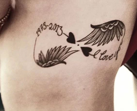 ANGEL TATTOOS WITH SENTENCES