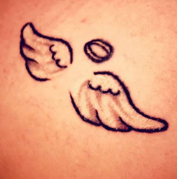 WING TATTOOS are the symbol of lightness and spirituality.