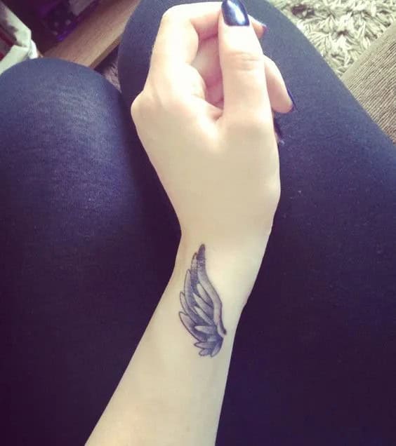 WING TATTOOS are the symbol of lightness and spirituality.