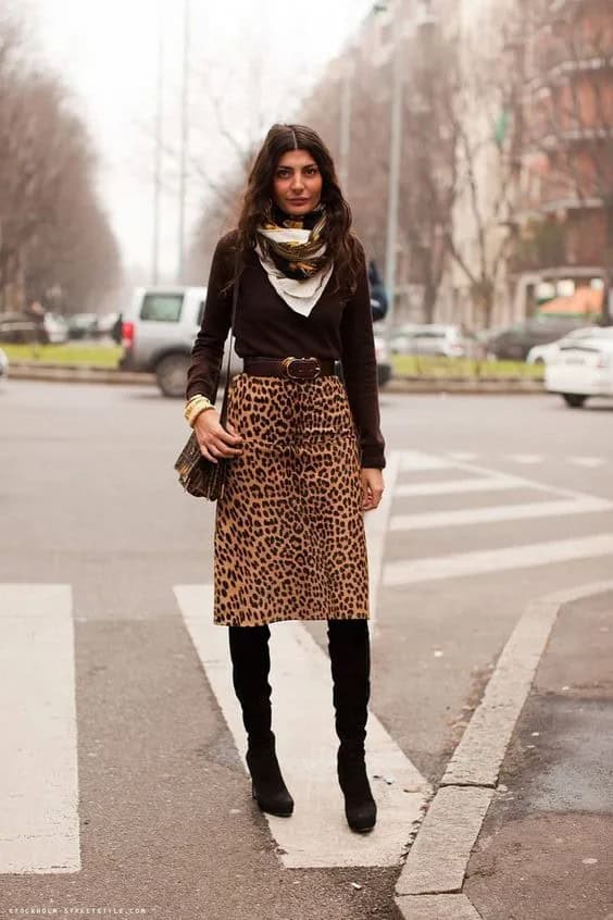 Italian It Girl in Leopard