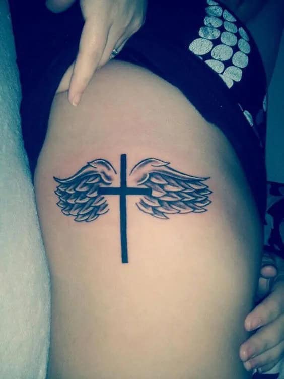 WING TATTOOS are the symbol of lightness and spirituality.