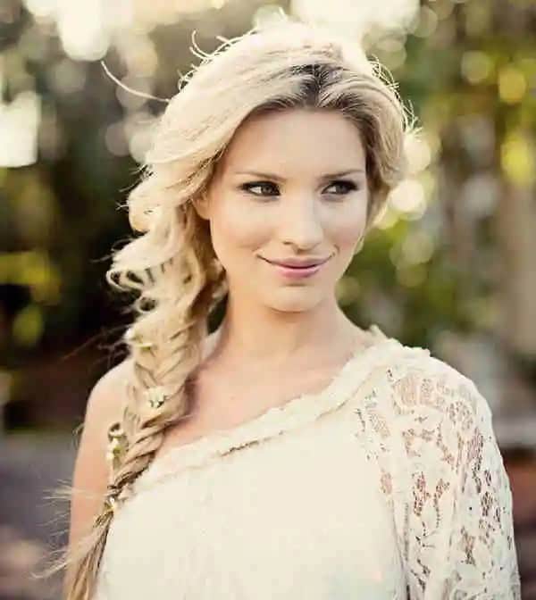 Boho wedding hairstyles