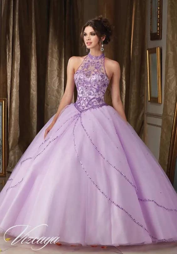 Lavender Quinceanera Dress