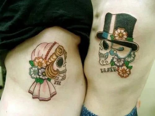 MR. & MRS. SKULL TATTOOS