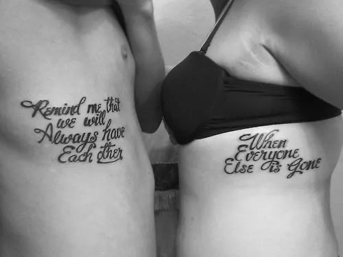 Awesome Couple Tattoos