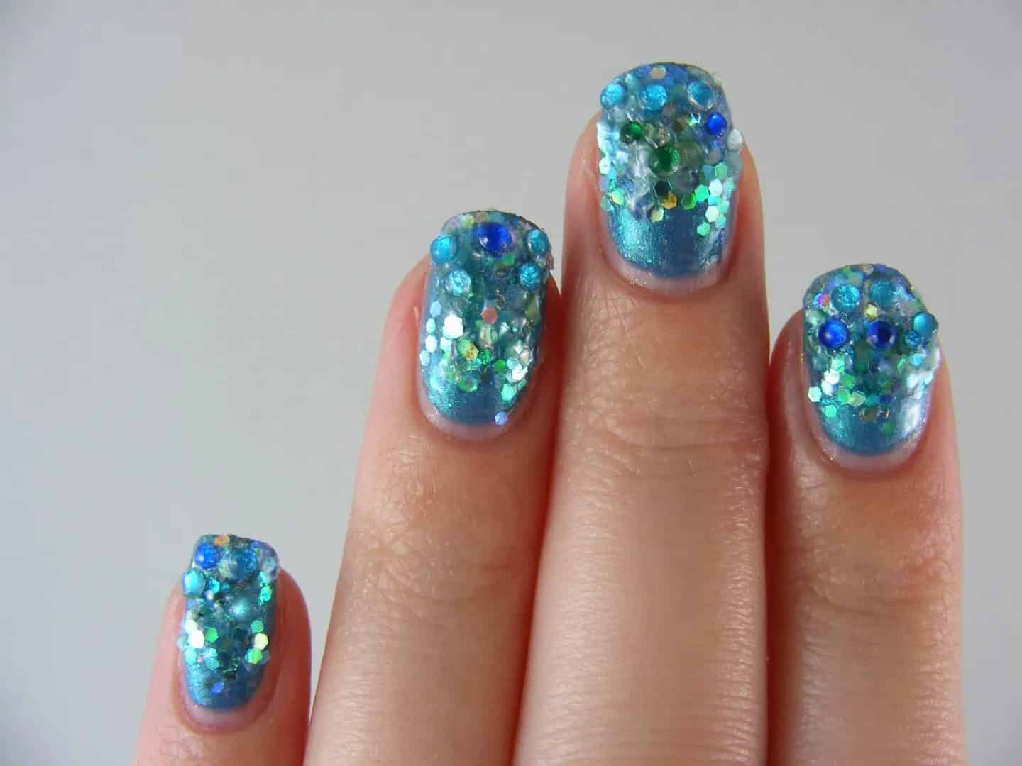 Mermaid nail designs