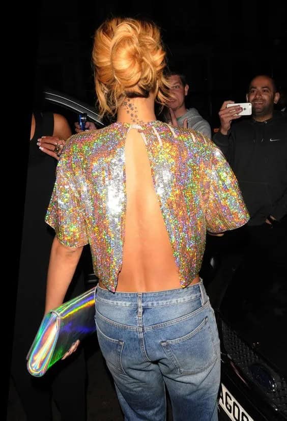 Open Back and Sequins