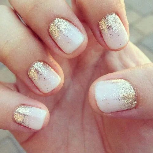 Glitter Ombre Nails