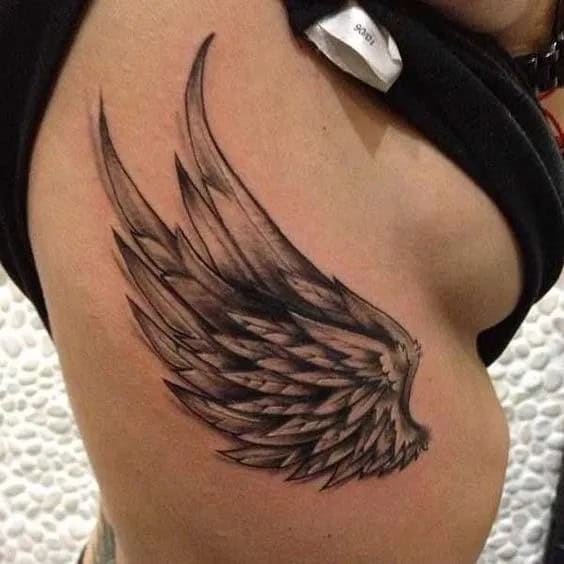 WING TATTOOS are the symbol of lightness and spirituality.