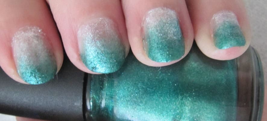 Gradient Nail Art Designs for Short Nails