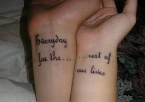 Meaningful Couple Tattoos