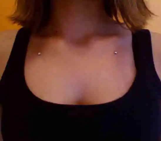 Clavicle Dermal Piercings