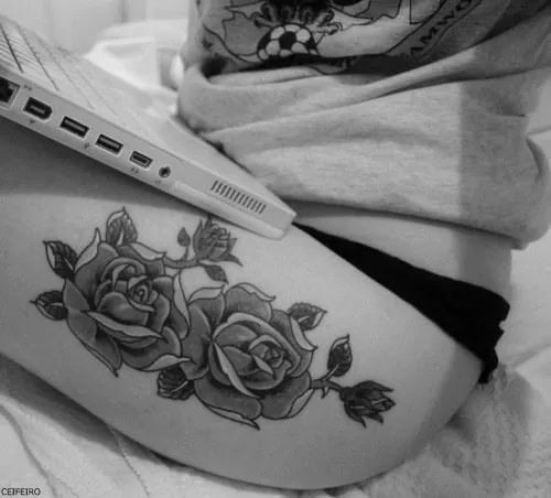 Thigh Tattoos for Women