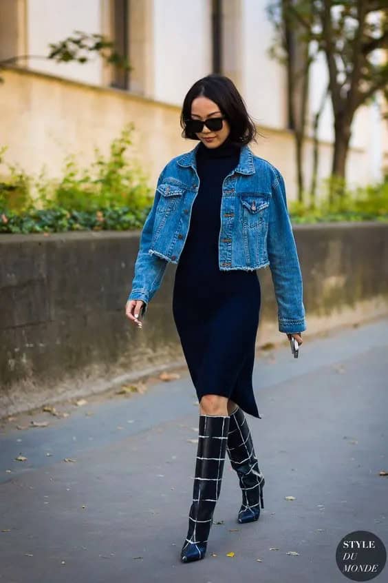 Denim Short Jacket