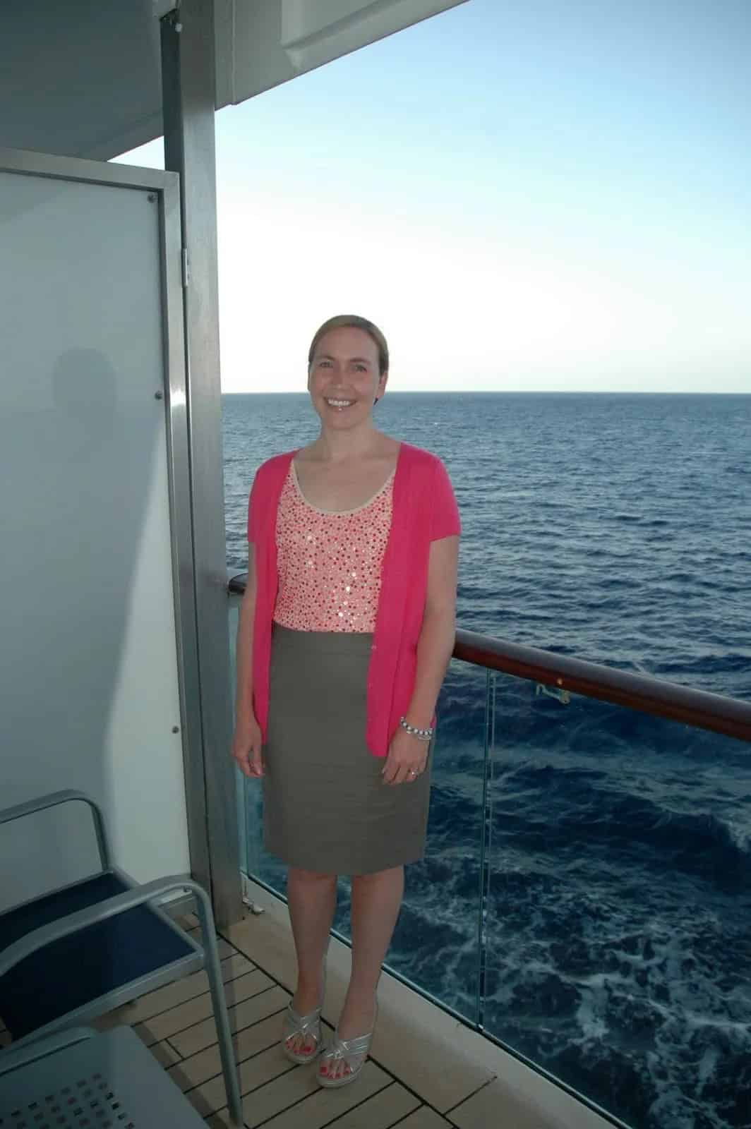 Evening cruise wear