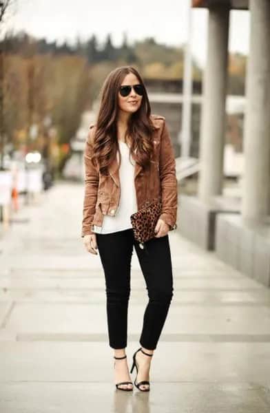 Wear with Brown Suede Jacket