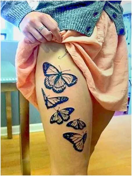 Thigh Tattoos for Women