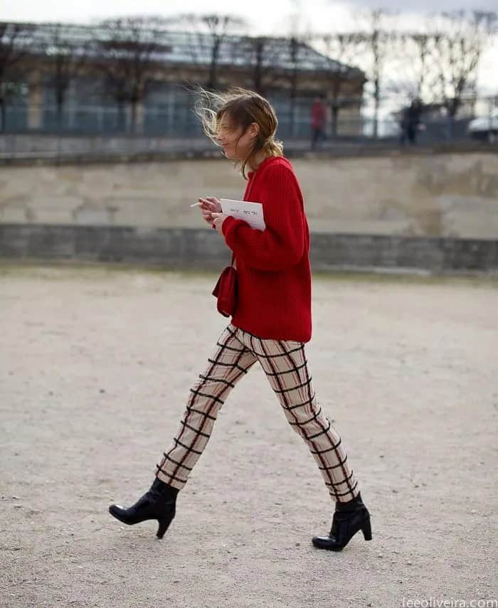 Oversized Red Sweater