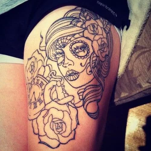 SUGAR SKULL TATTOOS