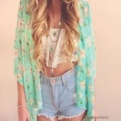 Boho Crop Tops