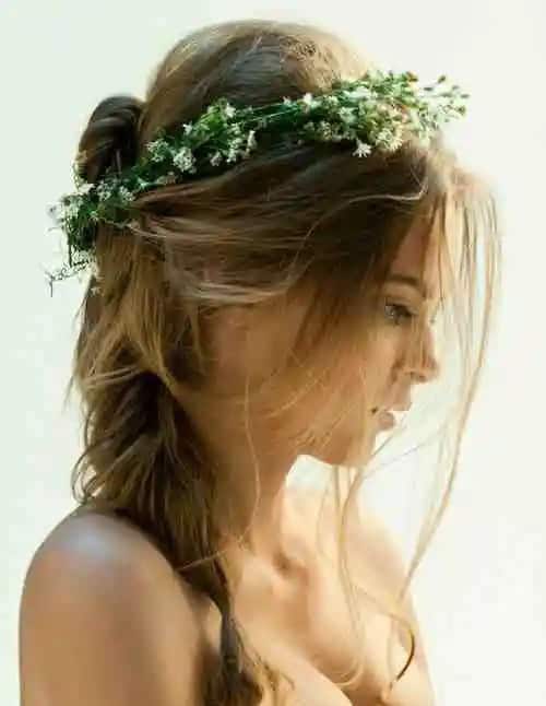 Boho wedding hairstyles