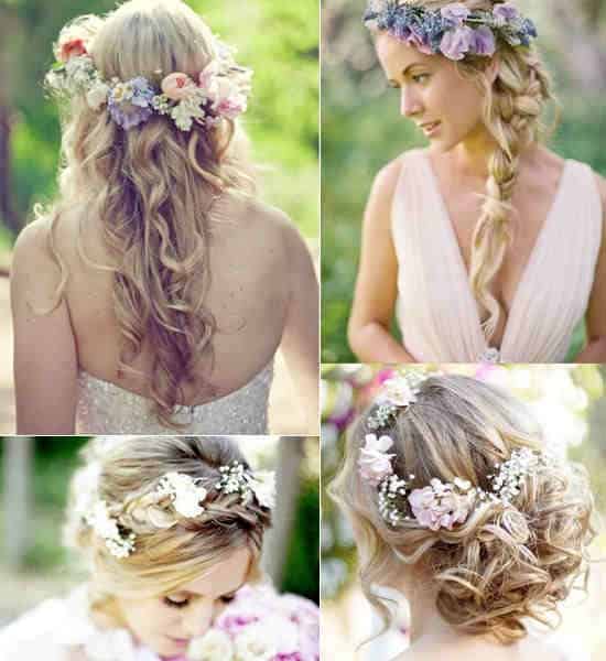 Boho wedding hairstyles