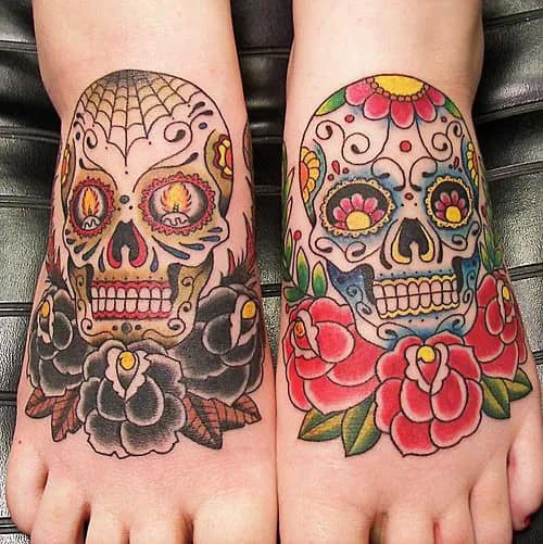 SUGAR SKULL TATTOOS